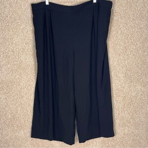 Imperfect J. Crew 365 Black Elastic Waist Pants pocket shirt classic black pants